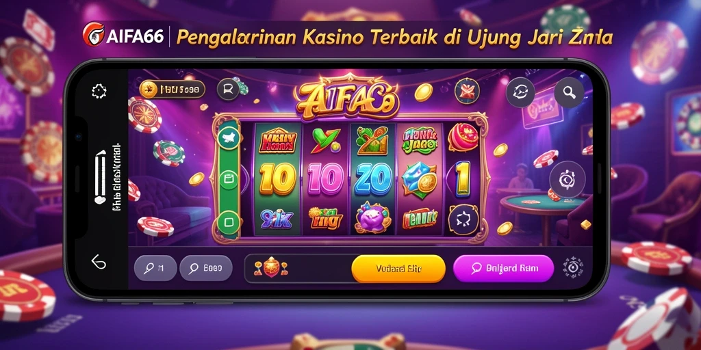 Tampilan gameplay Kasino yang menarik dan mendebarkan di AIFA66.