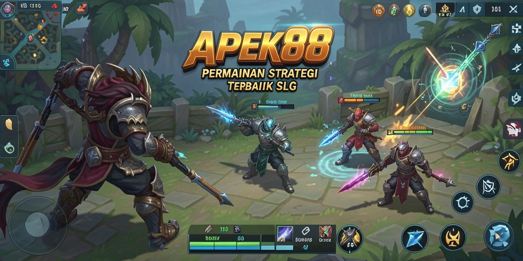 Tampilan gameplay APEK88 yang menarik dan strategis.