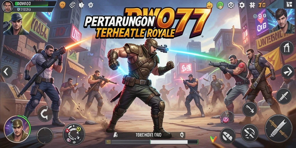 Gameplay BOWO77 yang mendebarkan dan intens.