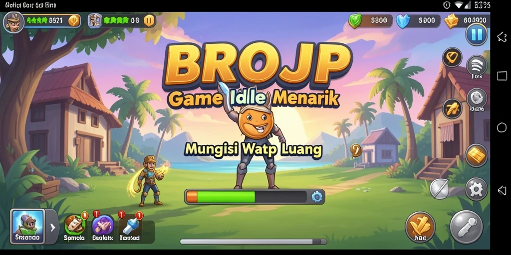 Tampilan gameplay BROJP yang menawan dan interaktif.