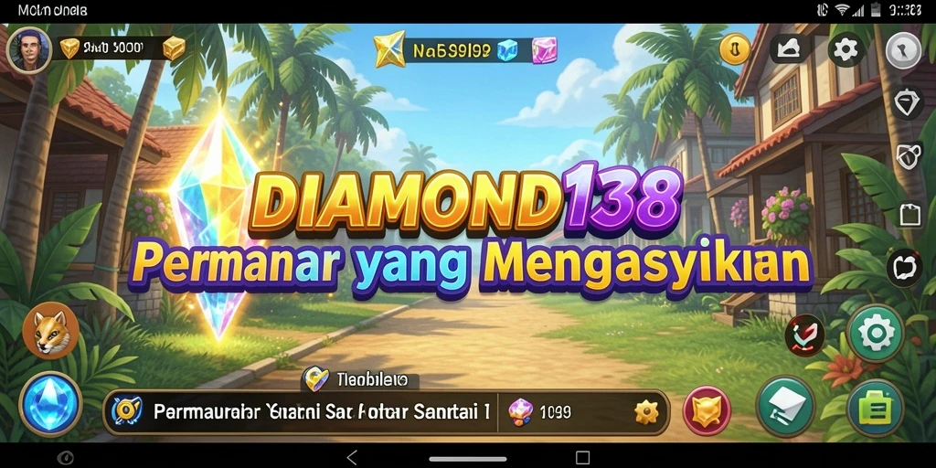 Tangkapan layar DIAMOND138 menampilkan pengalaman bermain yang santai dan menyenangkan.
