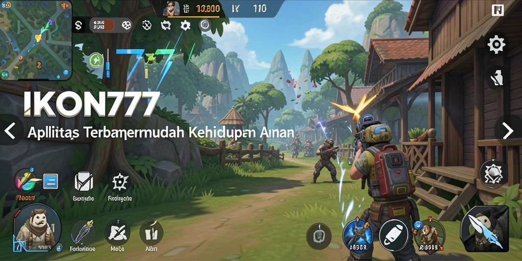 Tampilan antarmuka IKON777 yang intuitif dan mudah digunakan.