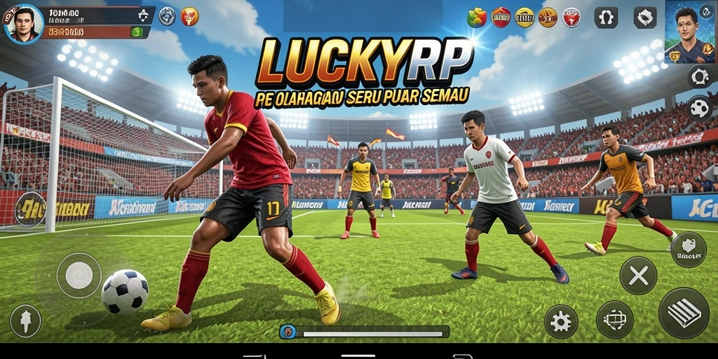 Gameplay seru di LUCKYRP dengan karakter yang dinamis.