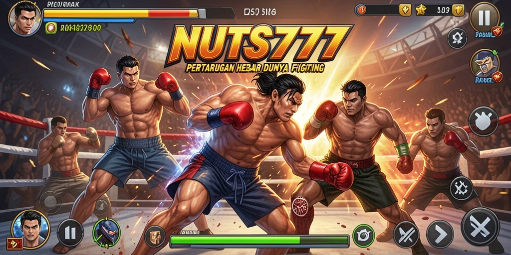 Tampilan menarik dari pertarungan NUTS777 yang mendebarkan.