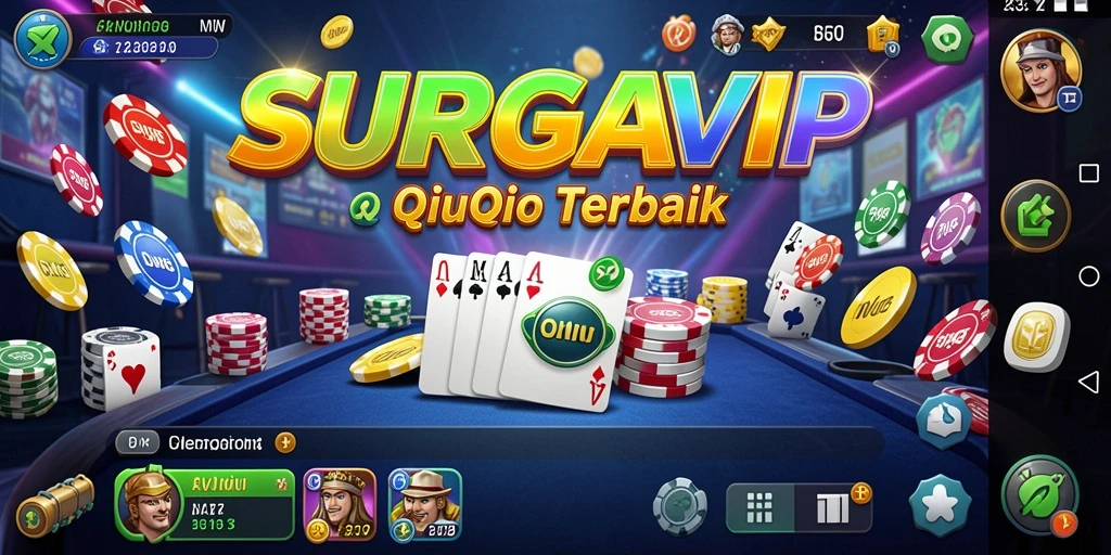 Tampilan gameplay QiuQiu yang menarik dan seru.